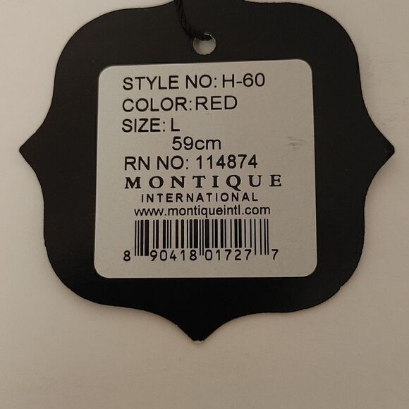 MEN'S MONTIQUE RED LIGHT FELT 2 1/2" WIDE BRIM PINCH FEDORA HAT. H60 - Picture 8 of 8